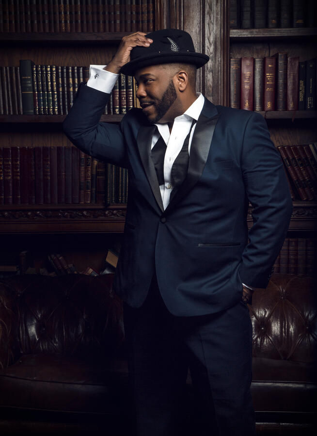 Promotional Image of Grammy nominated baritone, Sidney Outlaw - Daniel Welch, Photographer